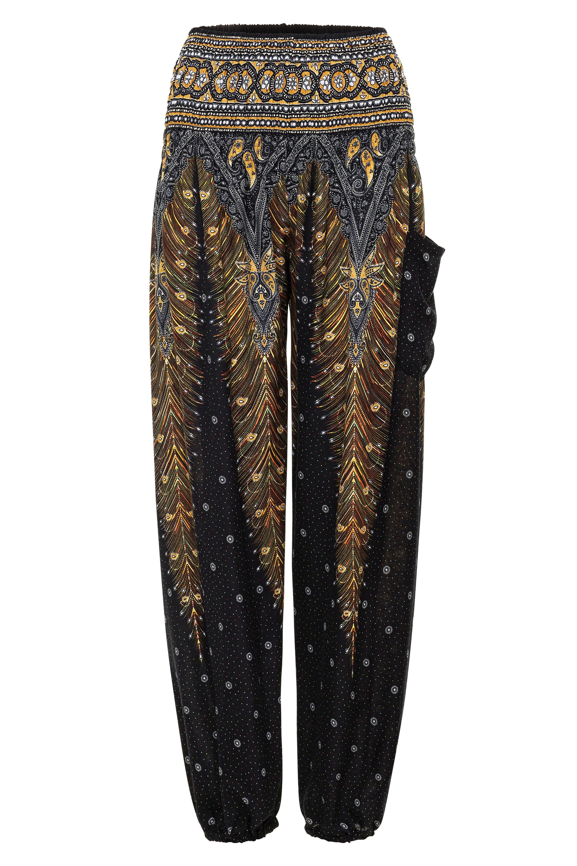 Papaya Tree Imports Luxe Printed Harem Pant Imperial