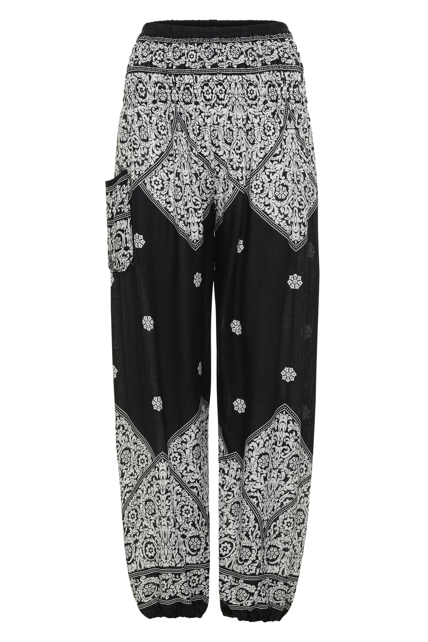 Papaya Tree Imports Luxe Printed Harem Pant Majestic