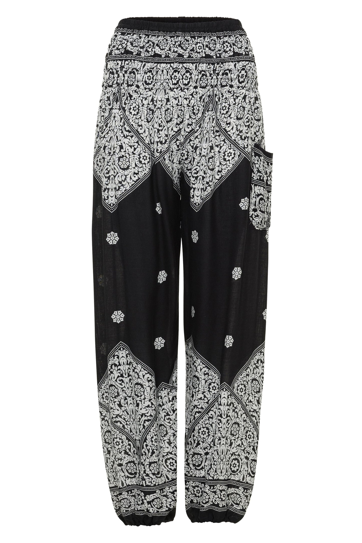 Papaya Tree Imports Luxe Printed Harem Pant Majestic