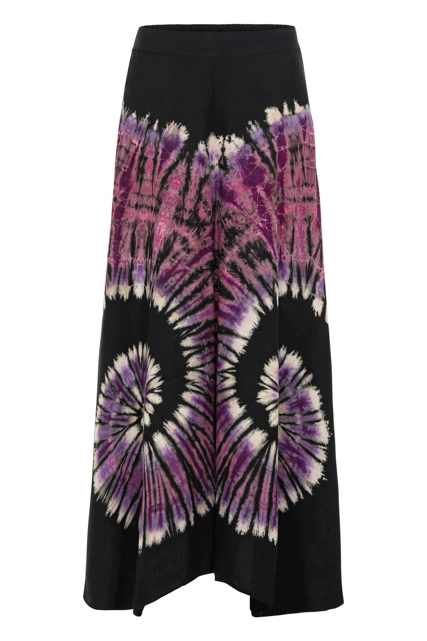 Papaya Tree Imports Luxe Wide Leg Tie Dye Flow Pant Mystic Swirl