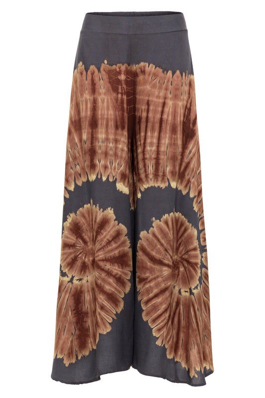 Papaya Tree ImportsLuxe Wide Leg Tie Dye Flow Pant Outback Swirl