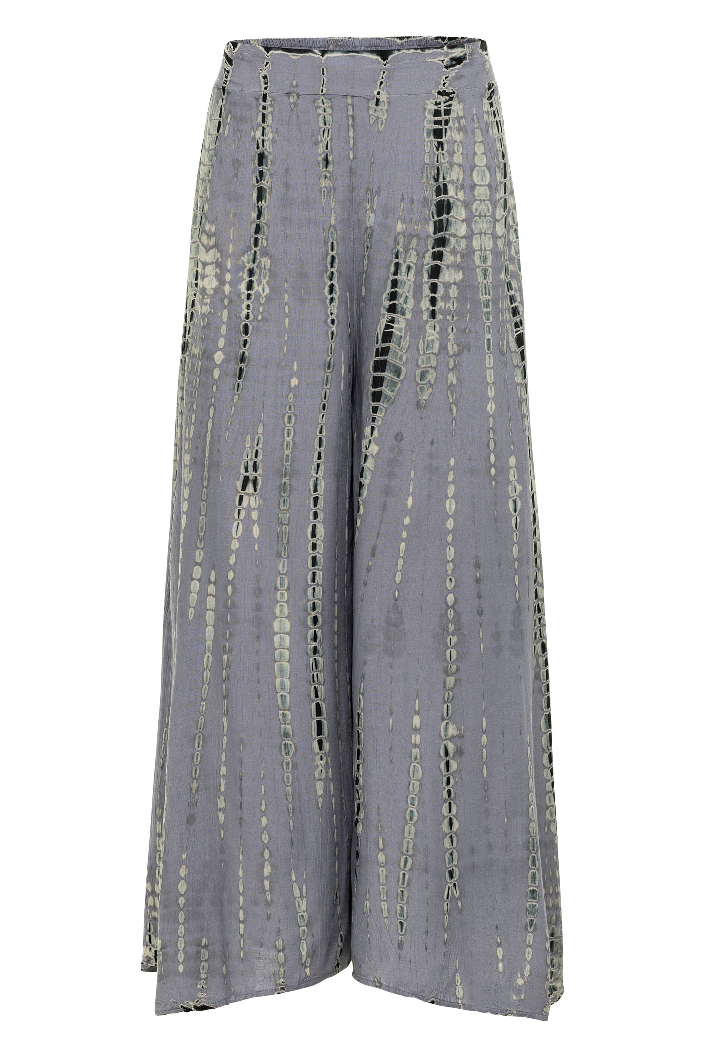 Papaya Tree Imports Luxe Wide Leg All Over Tie Dye Flow Pant Lilac