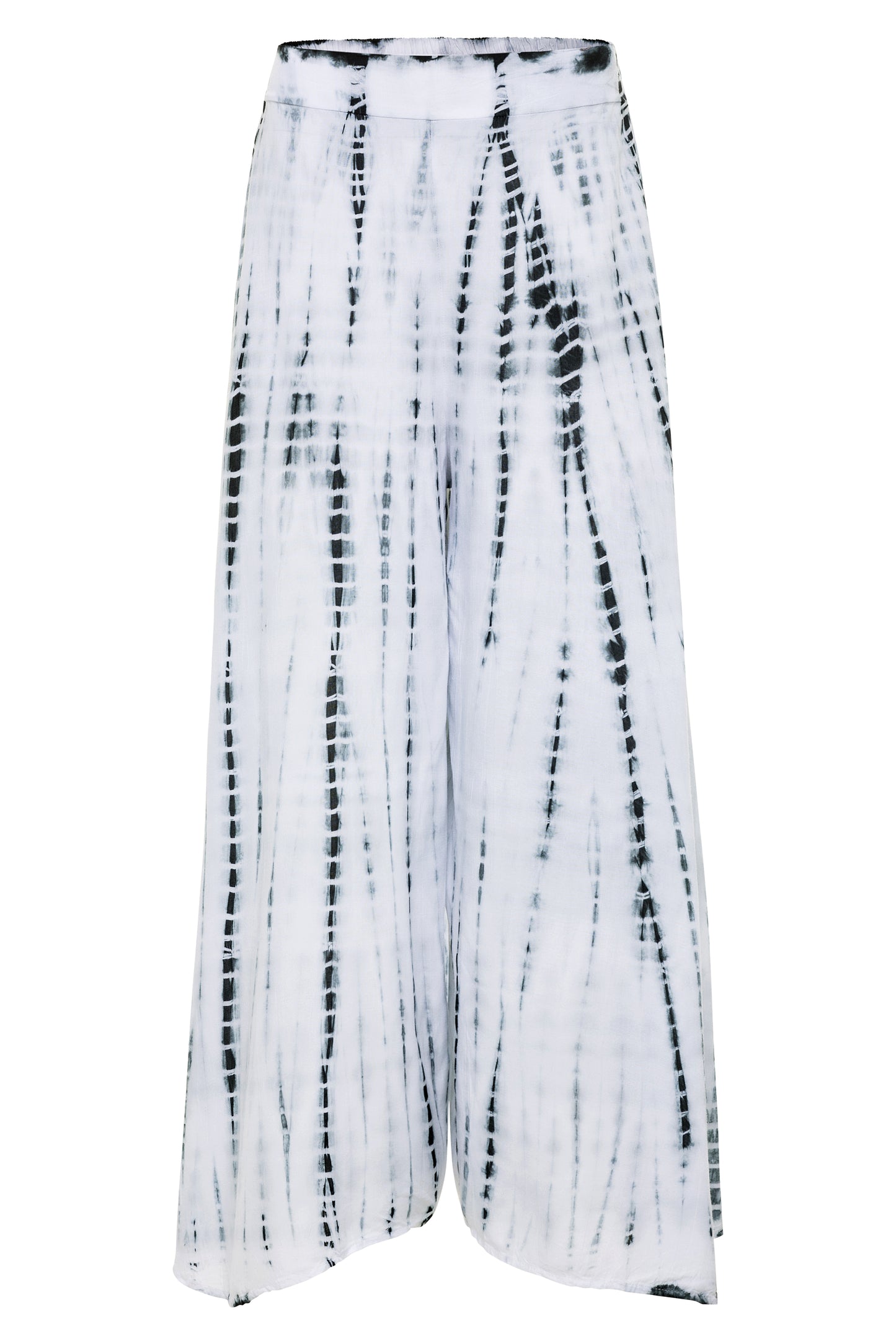 Papaya Tree Imports Luxe Wide Leg All Over Tie Dye Flow Pant Zebra Jasper