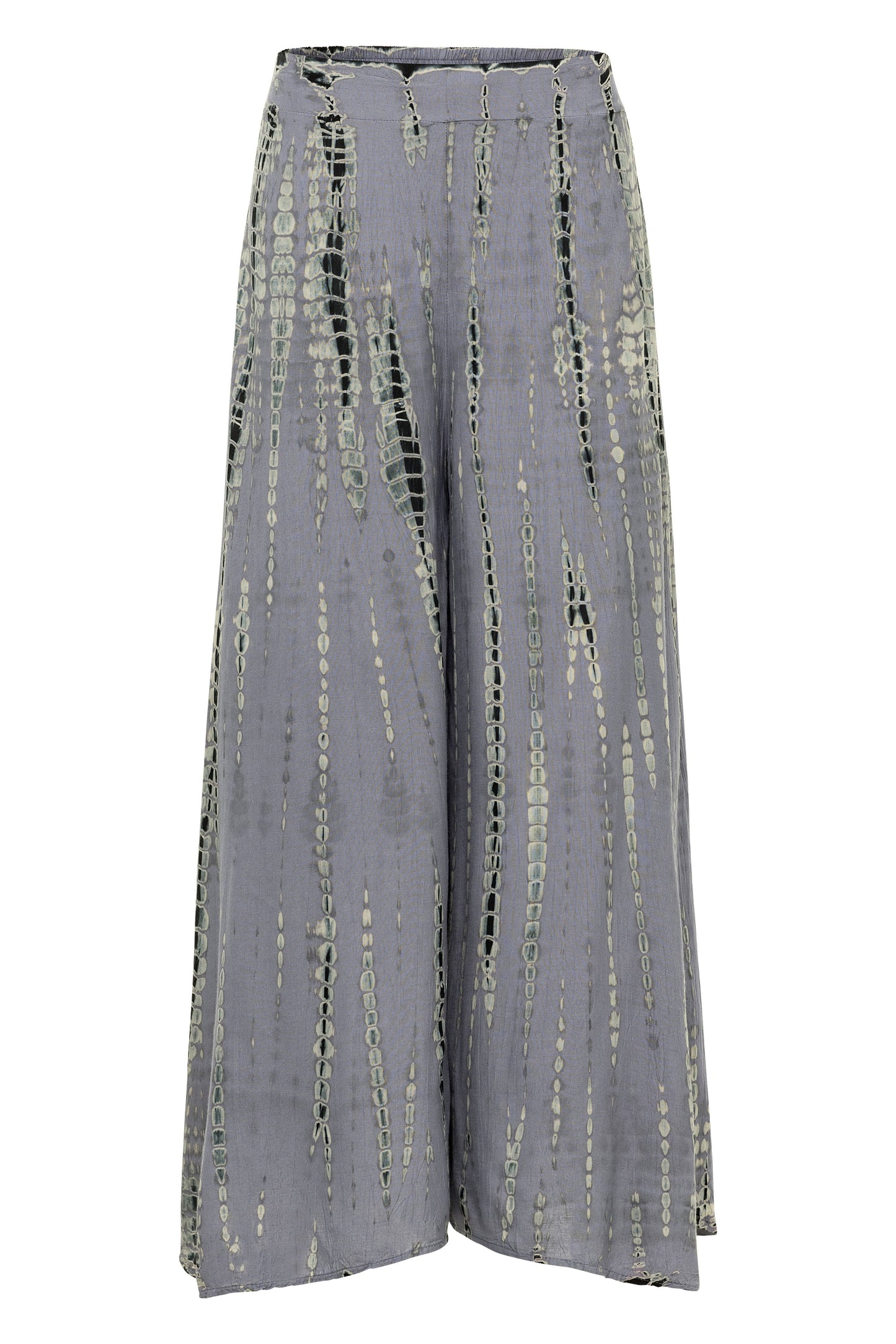 Papaya Tree Imports Luxe Wide Leg All Over Tie Dye Flow Pant Lilac